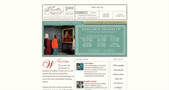 Desktop Screenshot of benfranklin300.org